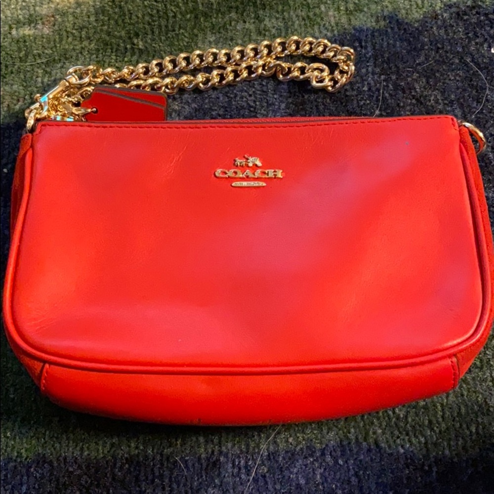 Small Coach red bag